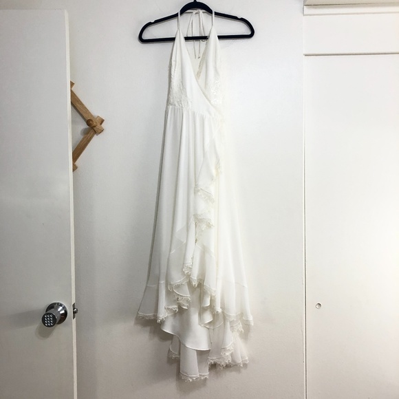 Dress the Population Gia Backless Wrap Dress - Picture 5 of 11